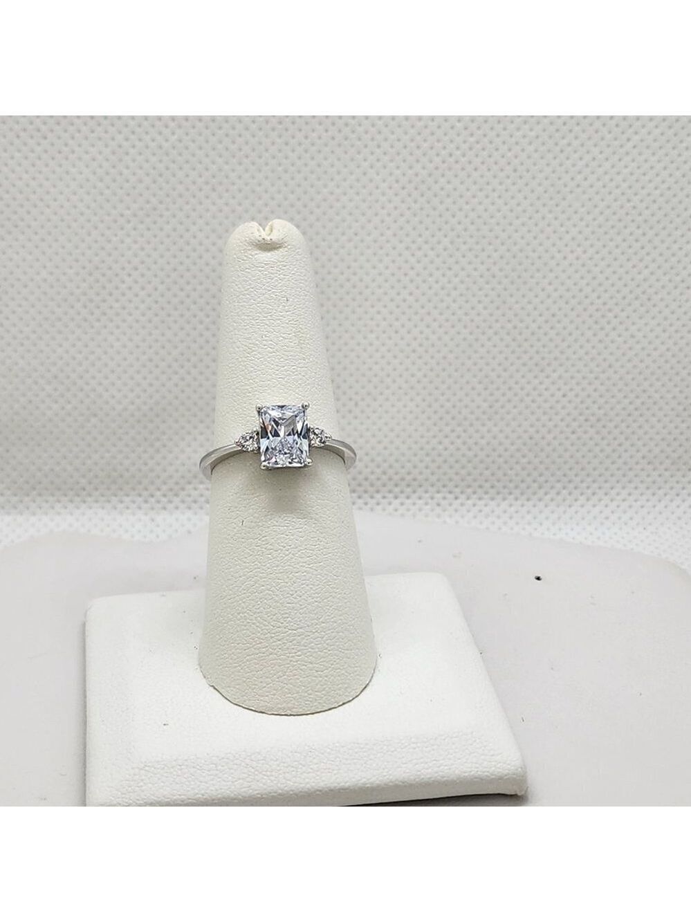Brand New Sterling Silver 925 3pc Gemstone Ring